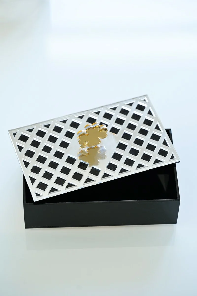 Κουτί Plexi Glass and Wood