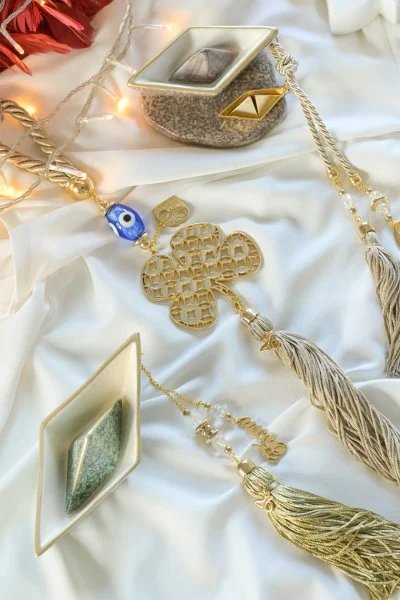 Γούρι 2026 Καράβι Κεραμικό Πράσινο