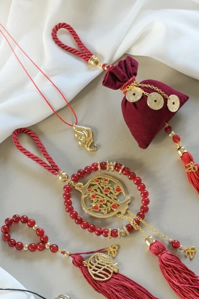 Γούρι 2026 Ρόδι Κόκκινο