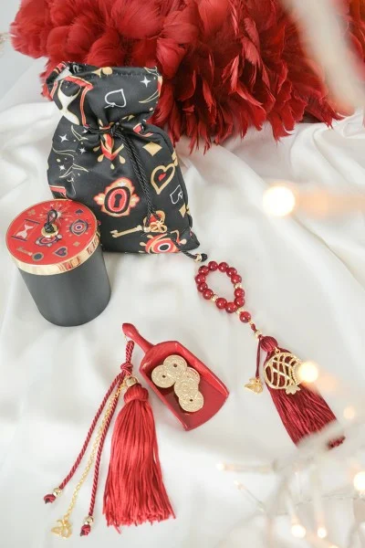 Γούρι 2026 Αρωματικό Κερί σε Πουγκί