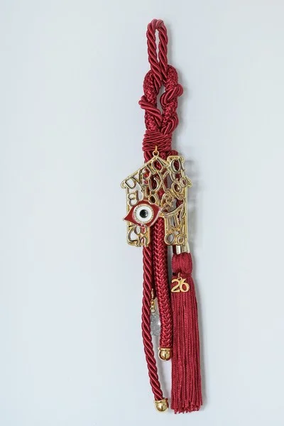 Γούρι 2026 Σπίτι Ευχών Κόκκινο