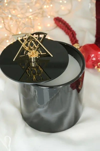 Γούρι 2026 Αρωματικό Κερί Μαύρο Big