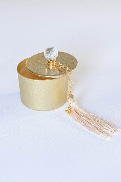 Γούρι 2026 Αρωματικό Κερί Gold