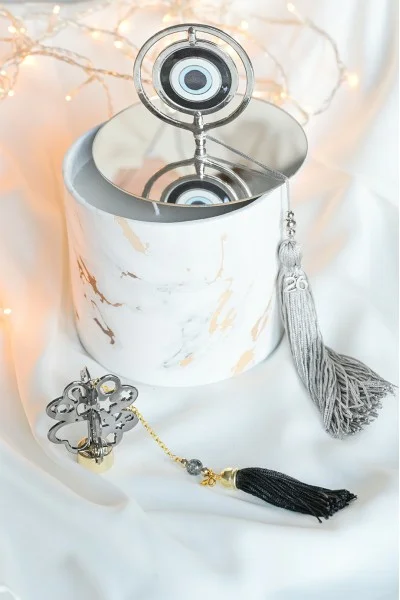 Γούρι 2026 Αρωματικό Κερί Μάρμαρο