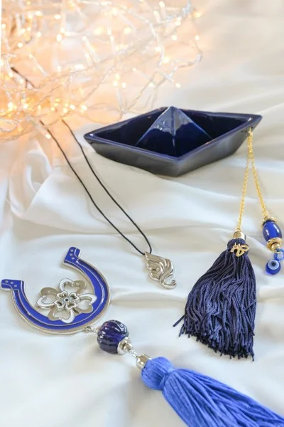 Γούρι 2026 Πέταλο Μπλε