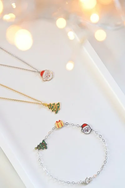 Κολιέ Ασημένιο Άι Βασίλης 2026