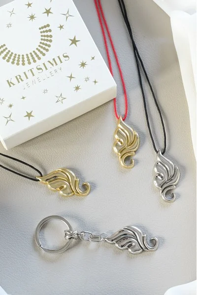 Μπρελόκ 2026 Silver FLAME