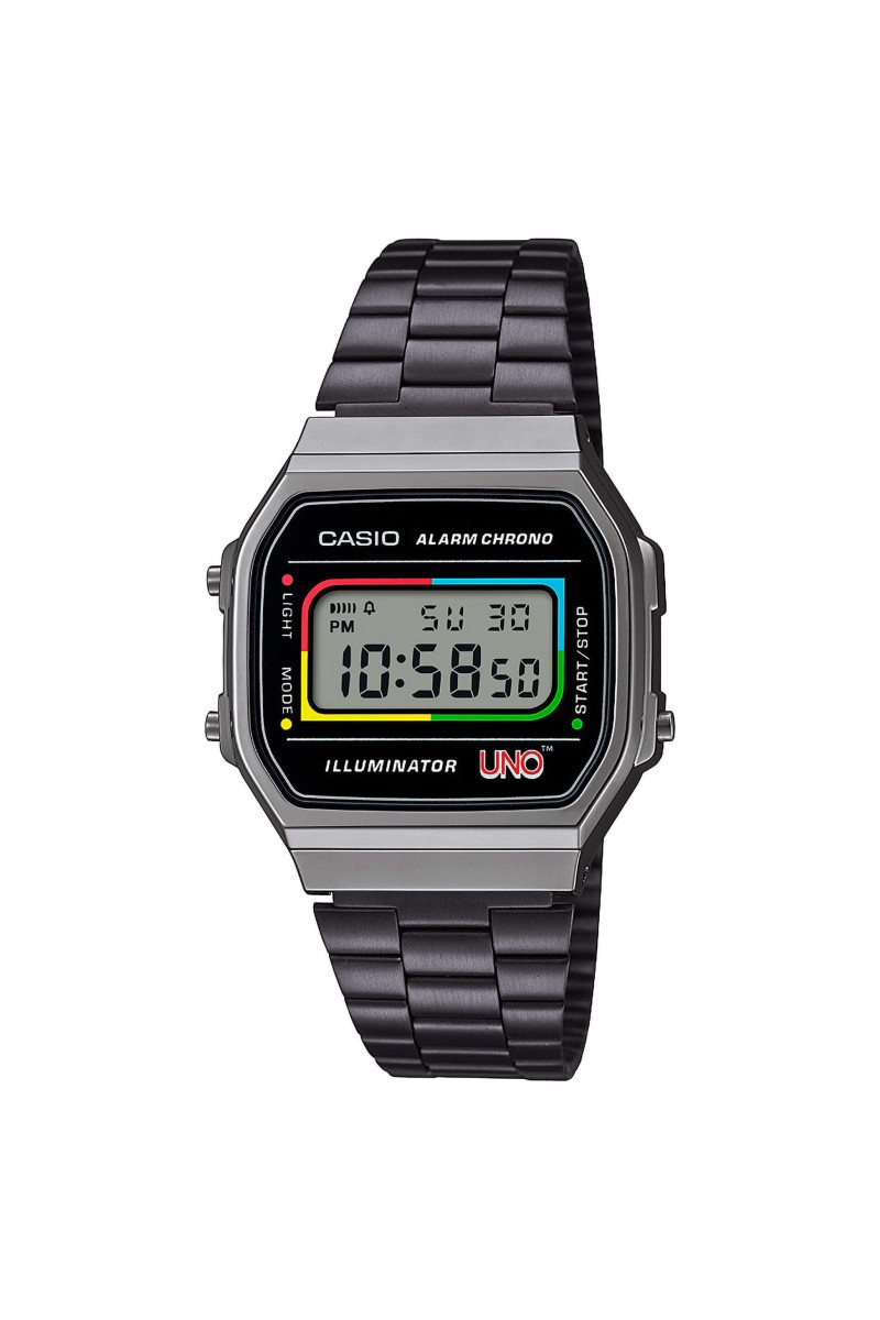 Casio Digital Stainless Steel A-168WEUC-1AER