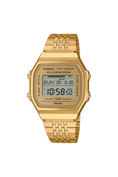 Casio Digital Gold Stainless Steel Bracelet ABL100WEG9AEF