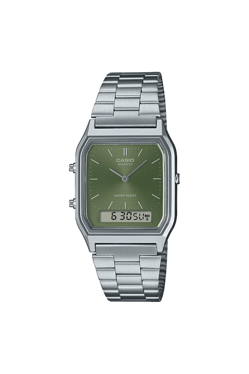 Casio Anadigi Silver Stainless Steel AQ-230A-3AMQYES