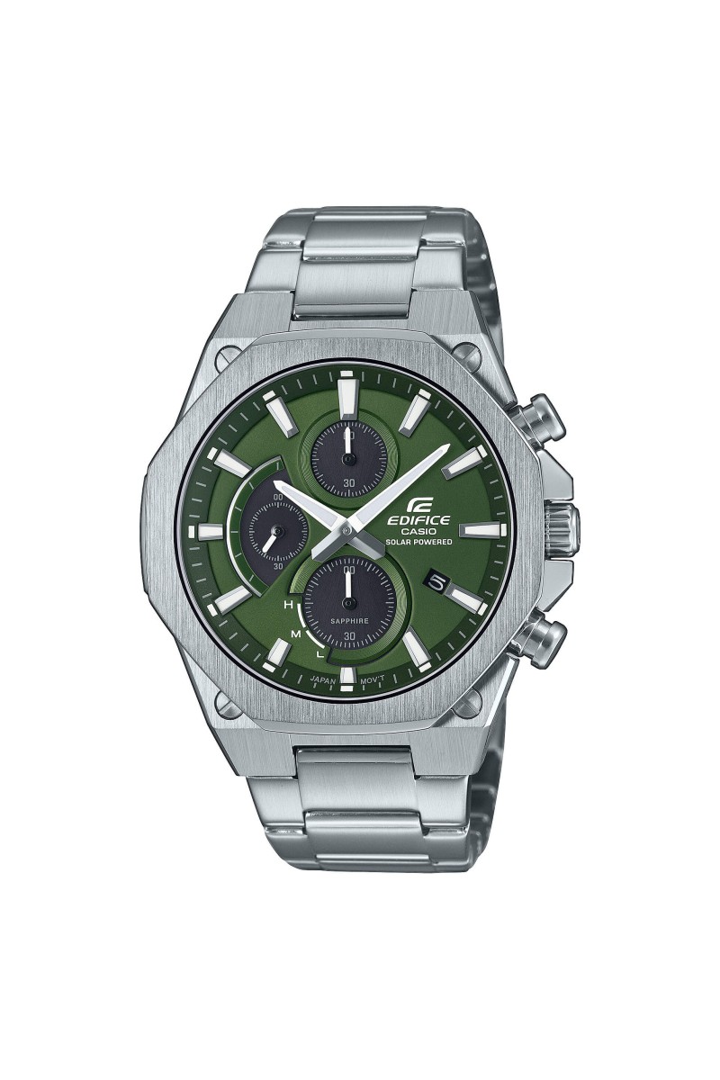 Casio Edifice Green Stainless Steel Solar EFS-S570D-3AUEF