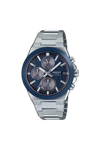 Casio Edifice Blue Stainless Steel Solar EFS-S650D-2AEF