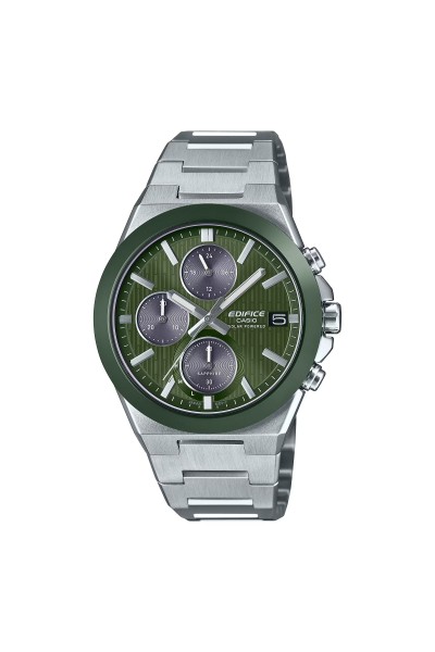 Casio Edifice Green Stainless Steel Solar EFS-S650D-3AEF