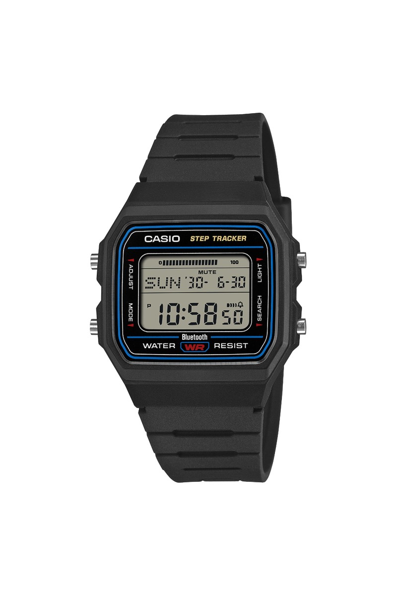Casio Standard Black Rubber Strap F-B100W-1AEF