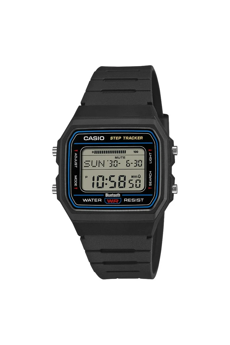 Casio Standard Black Rubber Strap F-B100W-1AEF