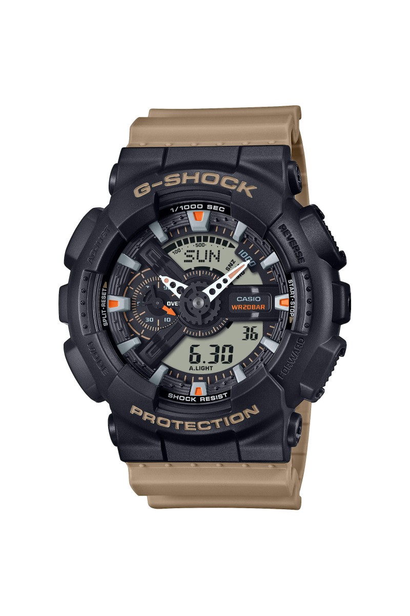 Casio Gshock Anadigi Rubber Strap GA-110TU-1A5ER