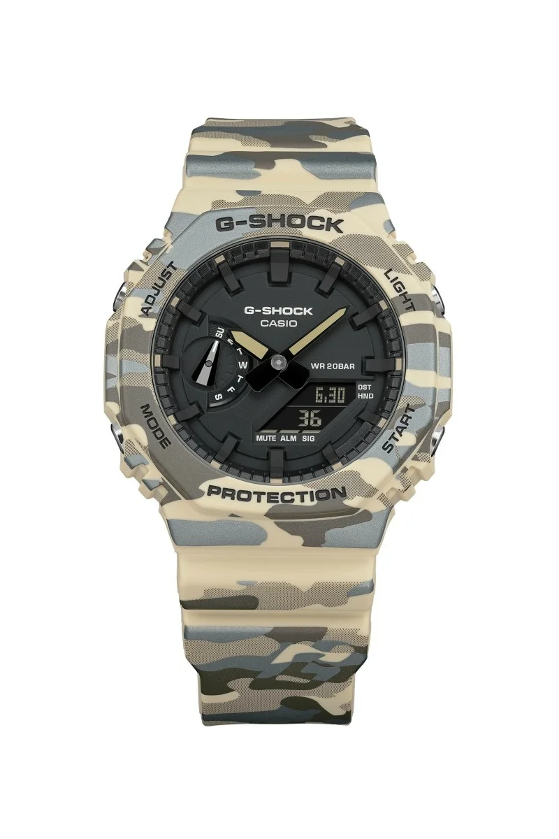 Casio Gshock Anadigi Rubber Strap GA-2100CM-5AER