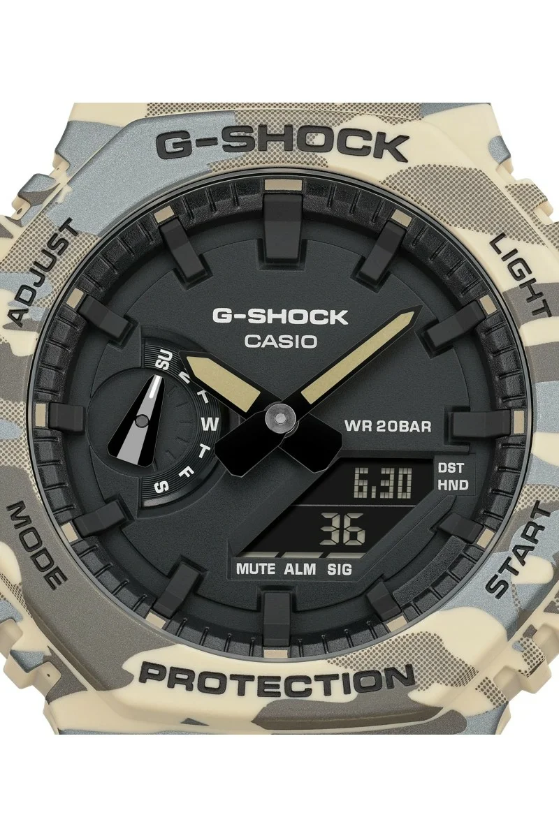 Casio Gshock Anadigi Rubber Strap GA-2100CM-5AER