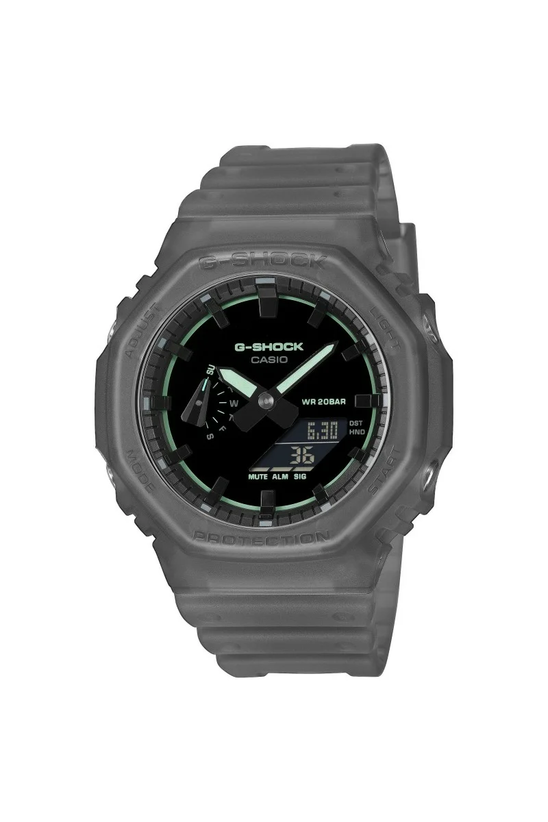 Casio Gshock Anadigi Rubber Strap GA-2100K-1AER