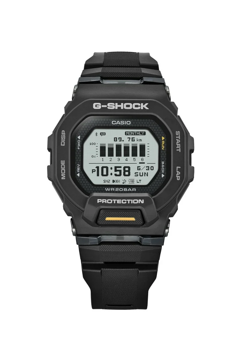 Casio Gshock Digital Rubber Strap GBD-200-1A1ER