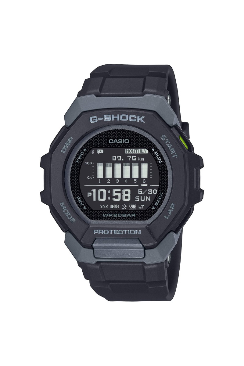 Casio Gshock Digital Rubber Strap GBD-300-1ER