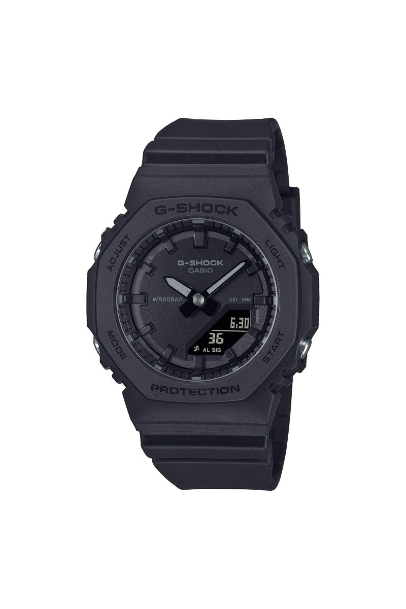 Casio Gshock Black Rubber Strap GMA-P2100BB-1AER