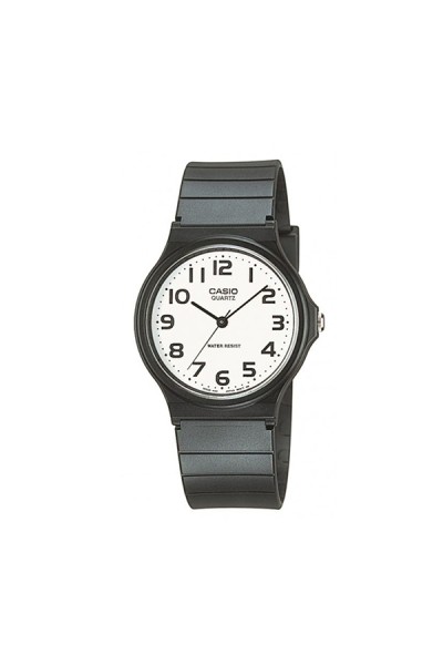 Casio Standard Black Rubber Strap MQ-24-7B2LEG