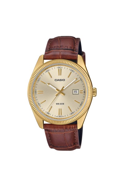 Casio Standard Leather Strap MTP-1302PGL-9AVEF