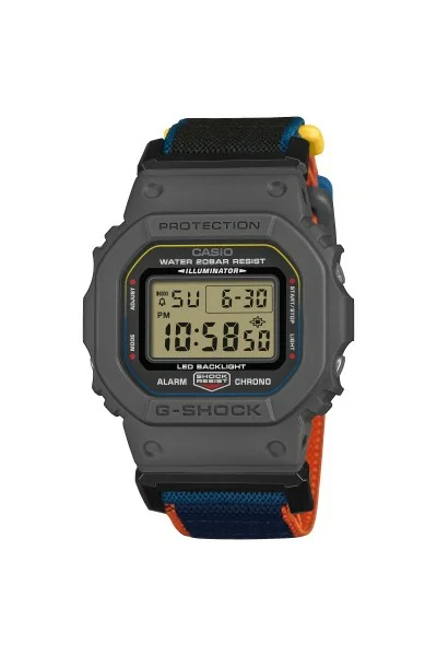 Casio Gshock Grey Fabric Strap DW-5600MNC-8A2ER