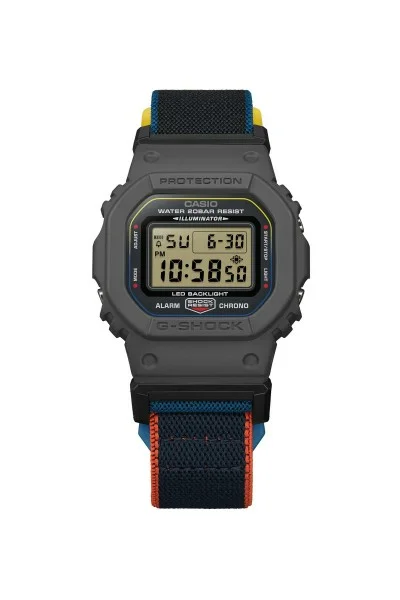 Casio Gshock Grey Fabric Strap DW-5600MNC-8A2ER