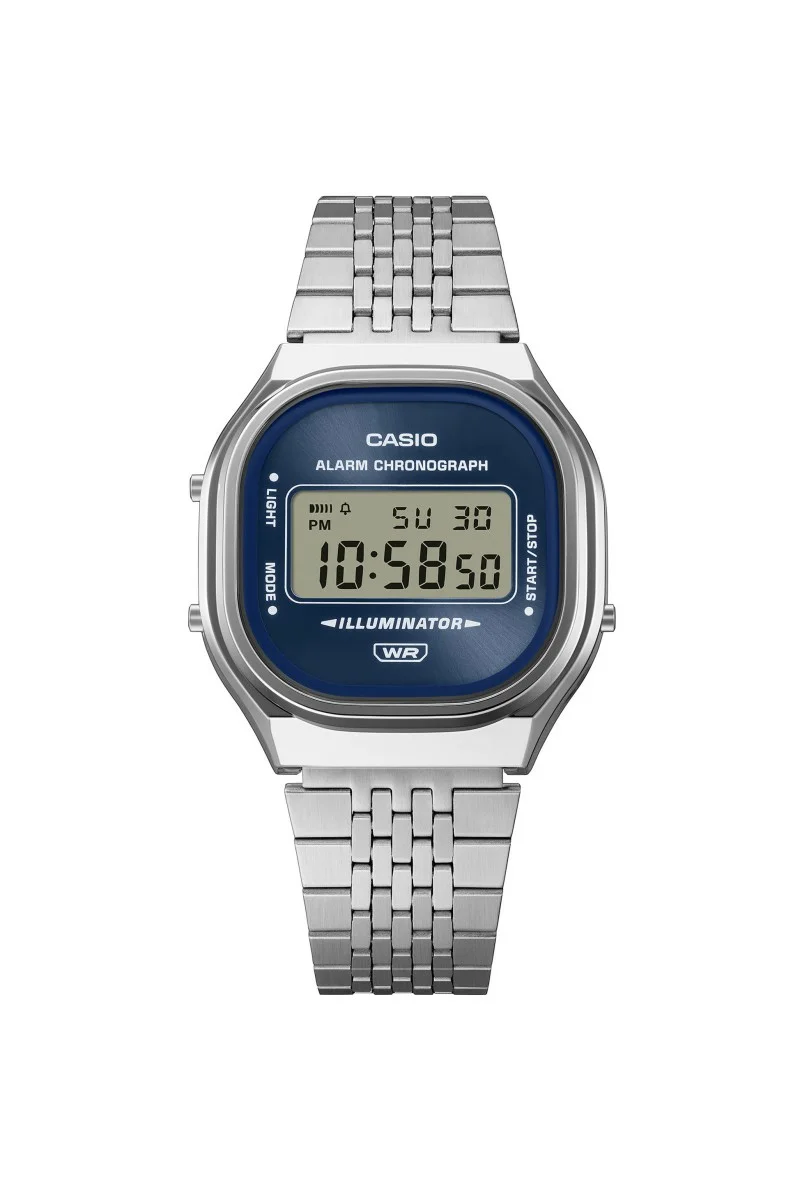 Casio Digital Stainless Steel A140WE-2AEF