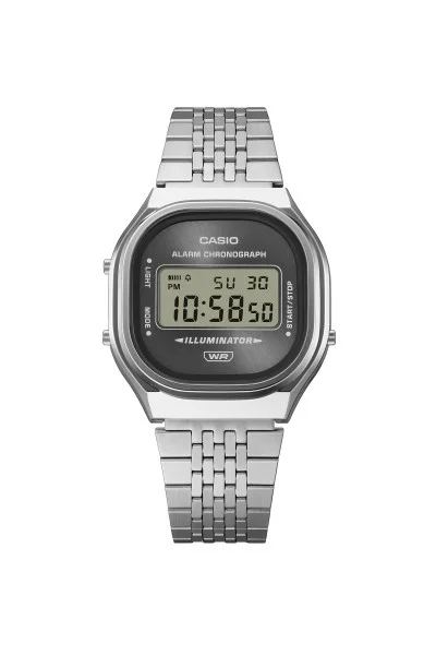Casio Digital Stainless Steel A140WE-8AEF