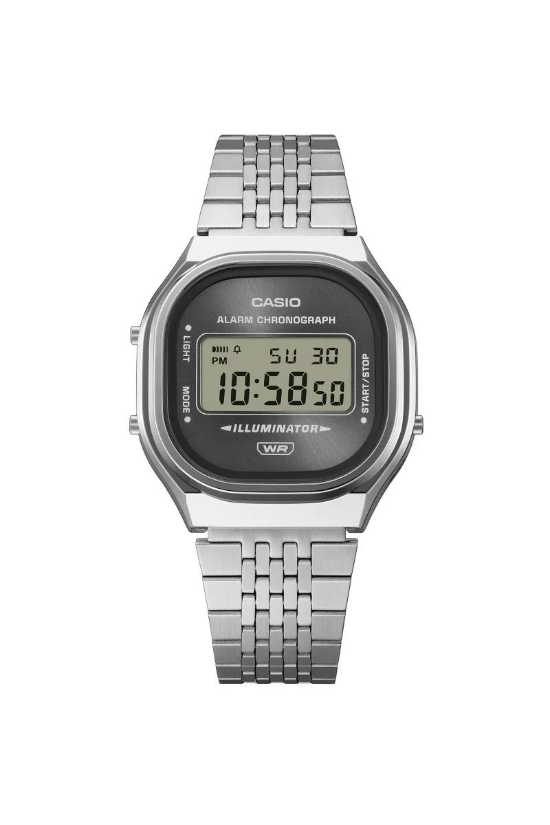 Casio Digital Stainless Steel A140WE-8AEF