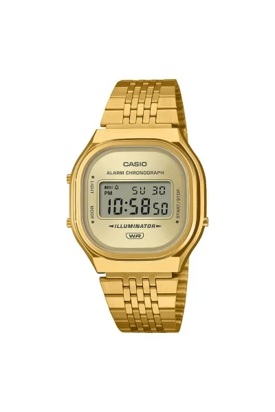 Casio Digital Stainless Steel A140WEG-9AEF