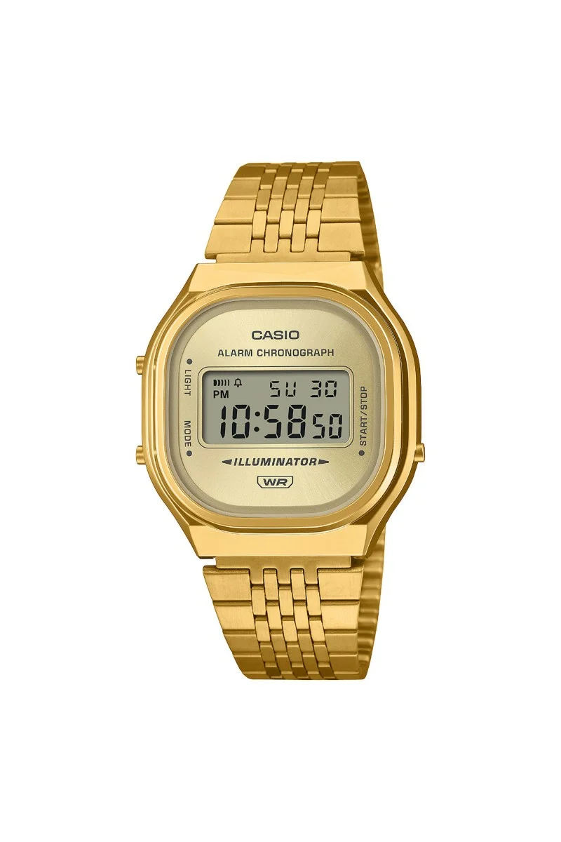Casio Digital Stainless Steel A140WEG-9AEF