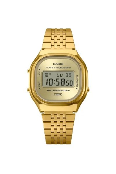Casio Digital Stainless Steel A140WEG-9AEF