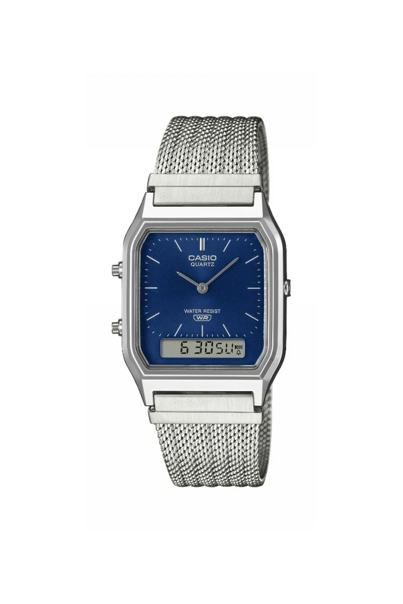 Casio Anadigi Silver Stainless Steel AQ-230EM-2AEF