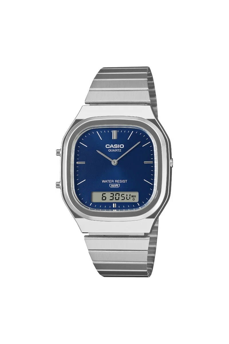 Casio Anadigi Silver Stainless Steel AQ-240E-2A2EF