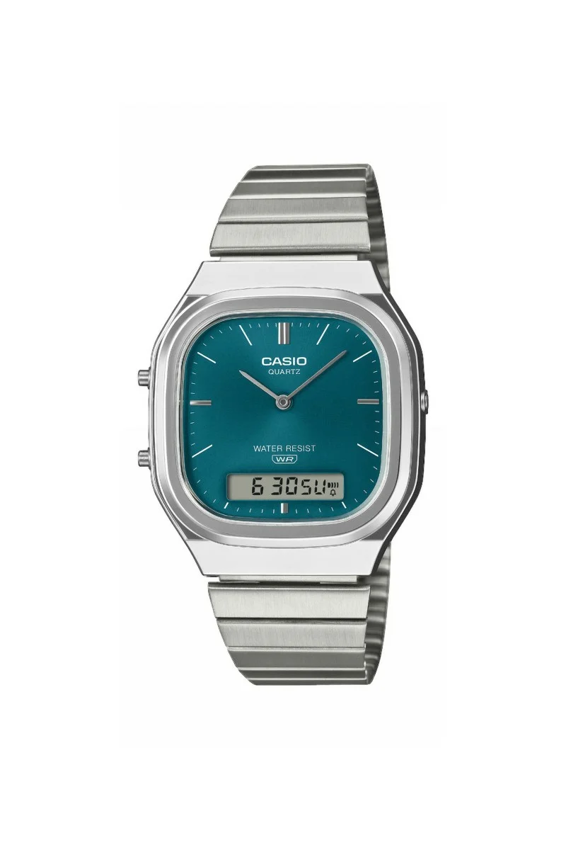 Casio Anadigi Silver Stainless Steel AQ-240E-3AEF
