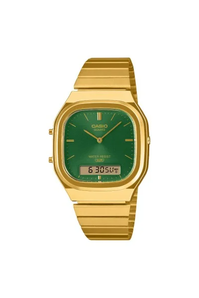 Casio Anadigi Gold Stainless Steel AQ-240EG-3AEF
