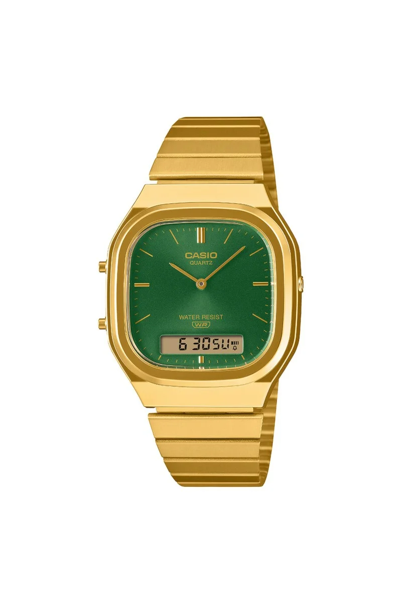 Casio Anadigi Gold Stainless Steel AQ-240EG-3AEF