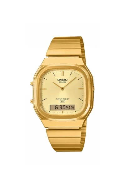 Casio Anadigi Gold Stainless Steel AQ-240EG-9AEF