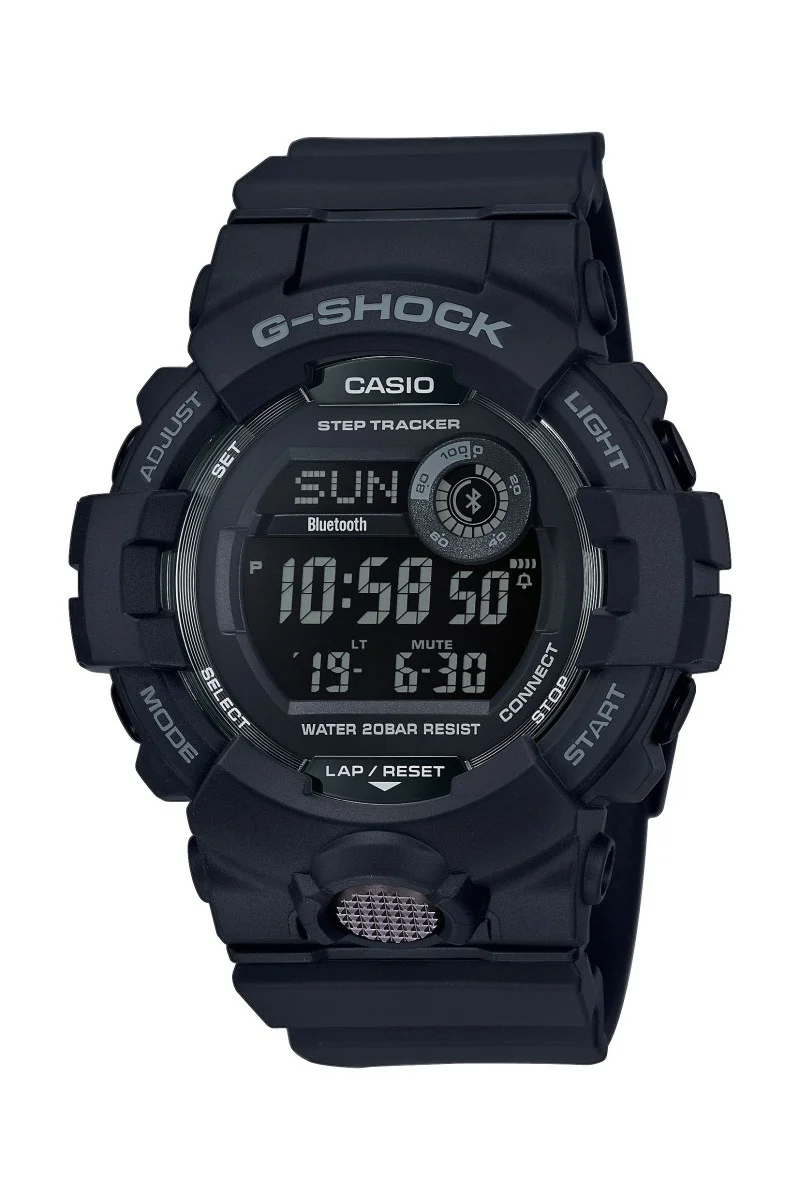 Casio Gshock Digital Rubber Strap GBD-800-1BER