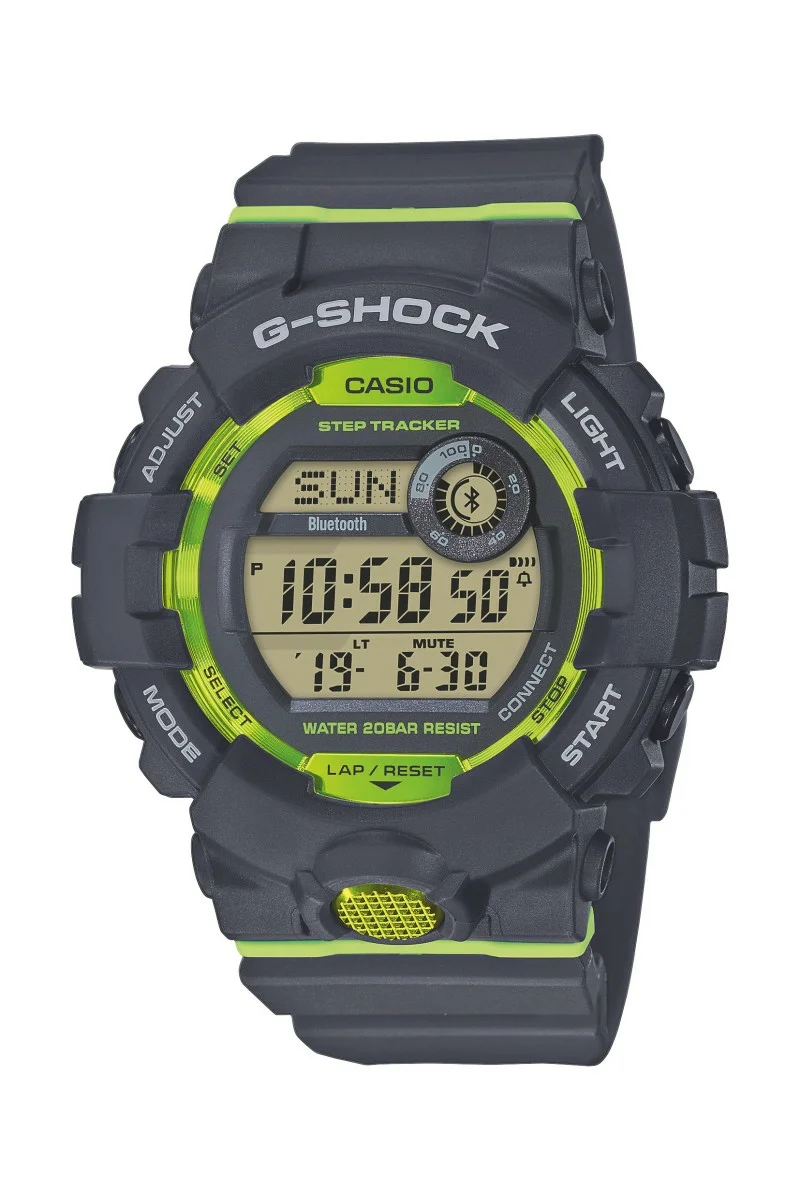 Casio Gshock Digital Rubber Strap GBD-800-8ER