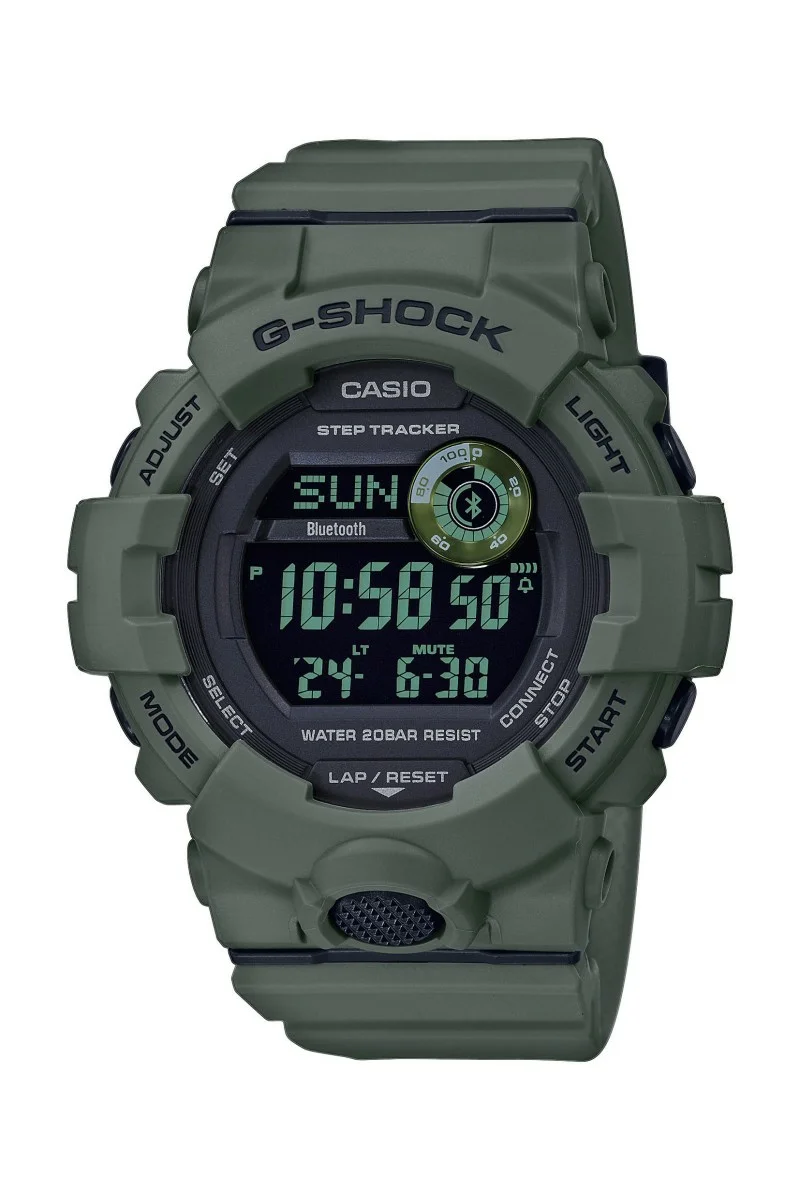 Casio Gshock Digital Rubber Strap GBD-800UC-3ER