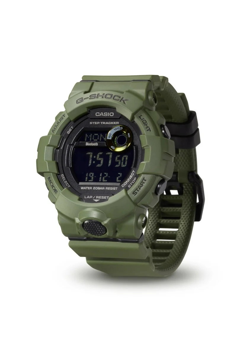 Casio Gshock Digital Rubber Strap GBD-800UC-3ER