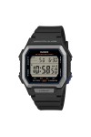 Casio Standard Black Rubber Strap W-738H-1AVEF