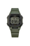 Casio Standard Military Green Rubber Strap W-738H-3AVEF