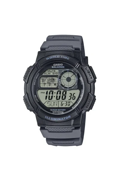 Casio Standard Rubber Strap AE-1000W-8AVEF