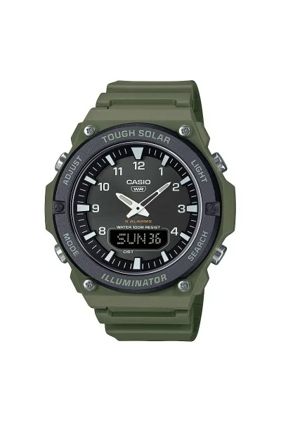 Casio Standard Green Rubber Strap AQ-S820W-3BVEF